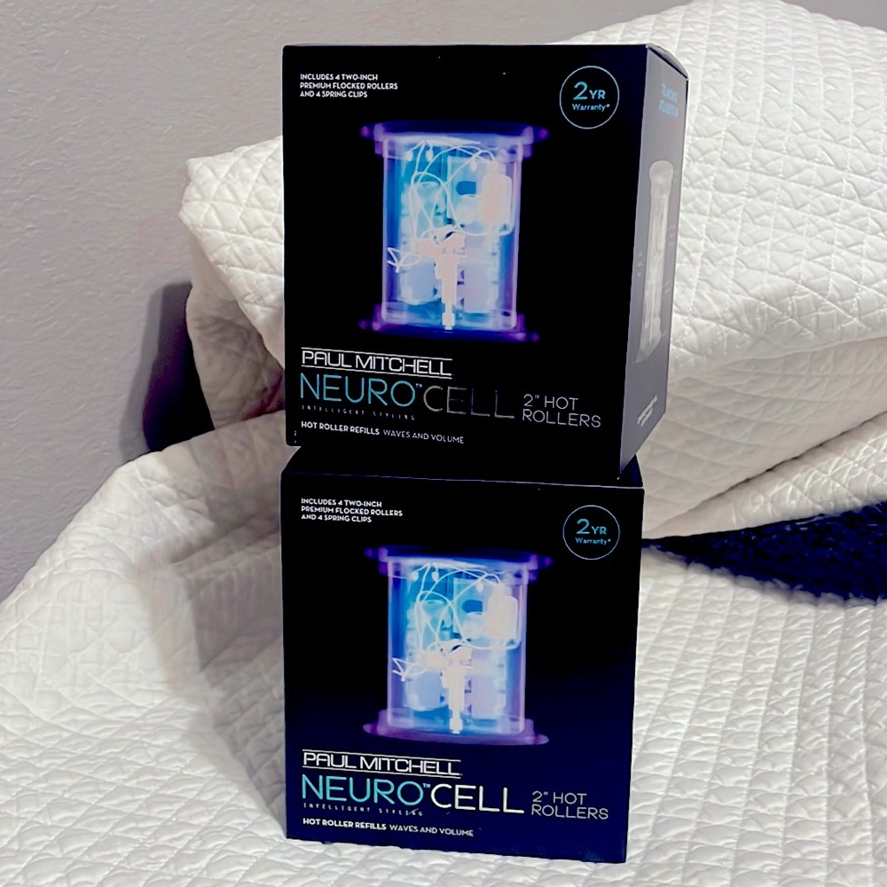 Paul Mitchell Neuro Cell Rollers - 2 boxes of 2” Rollers New in Box
